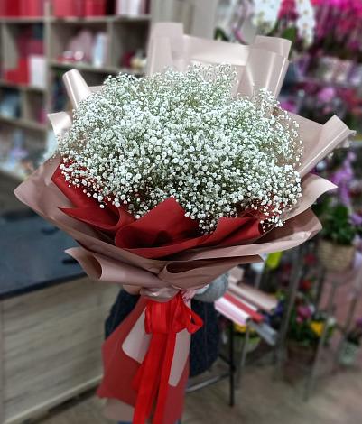 Букет цветов из: Гипсофила в Нолинске