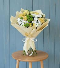 Букет цветов из:  Хризантемы и Розы #REPLACE_PRED# Нолинске