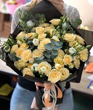 Букет цветов из:  Розы и Лизиантусы #REPLACE_PRED# Нолинске